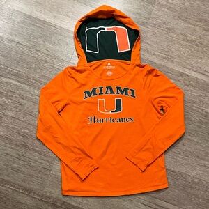 U Miami Hooded Longsleeve